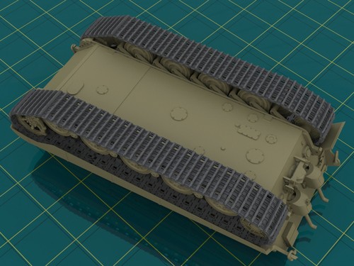 Deutsch WWII Panzerwagen Pz.Kpfw.VI Ausf.B Konigstiger# Maßstab 1:35 # ICM 35363 - Picture 9 of 15