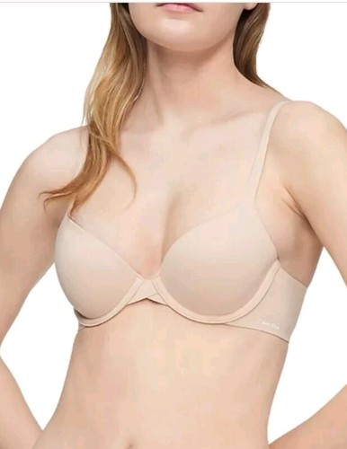 CALVIN KLEIN Women's Perfectly Fit Full Coverage T-Shirt Bra F3837 Size 34C