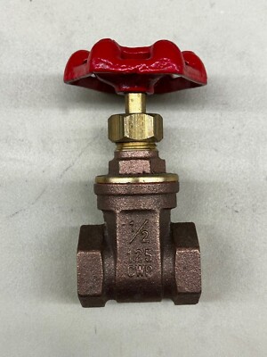 1/2'' Brass Bronze Gate Valve Threaded 125 CWP