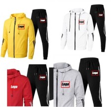 itfabs Felpa Jogging Personalizzata Con Cappuccio Logo Sportivo Coton S-4XL