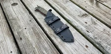 Custom Kydex sheath for the BUCK THUG Scout Carry Leather loops