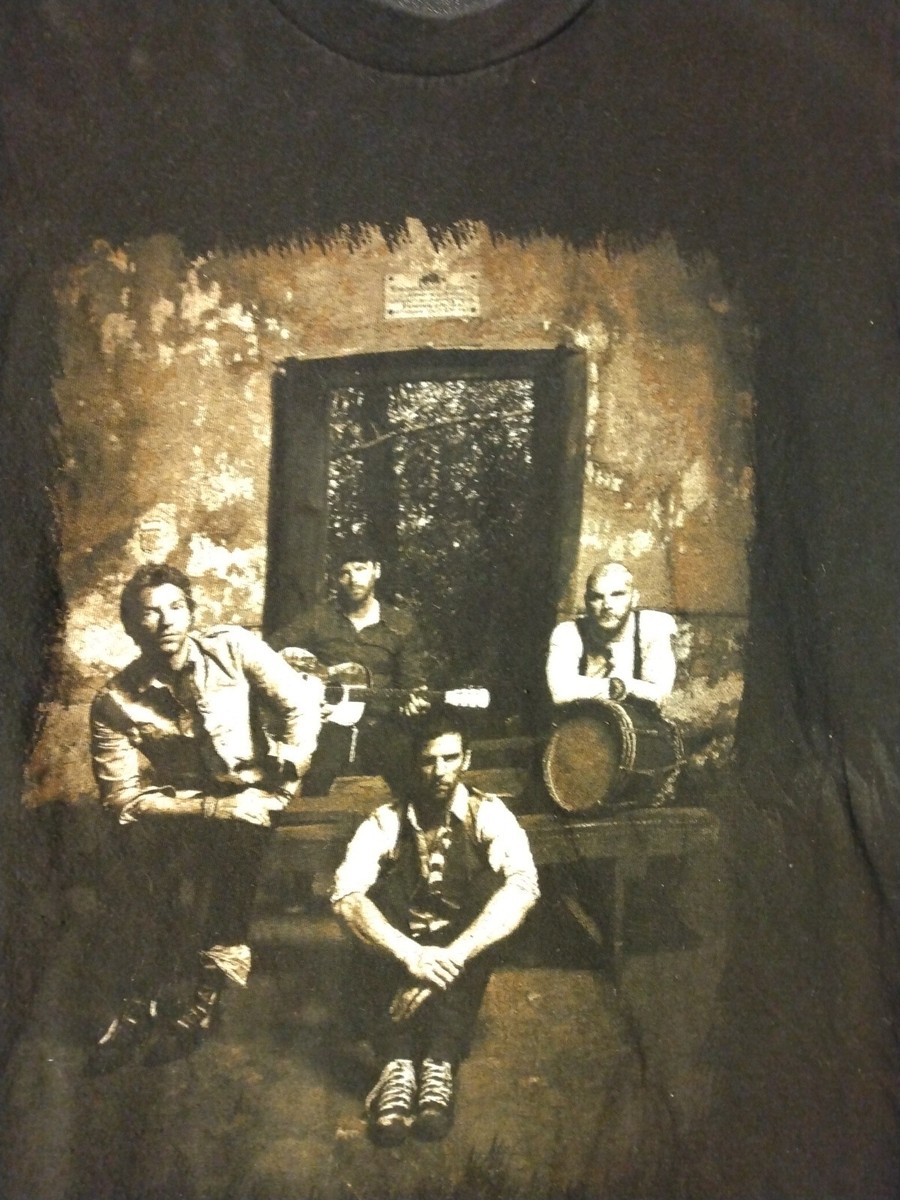 Coldplay Tshirt Adult Small Black Viva la Vida 2009 Tour