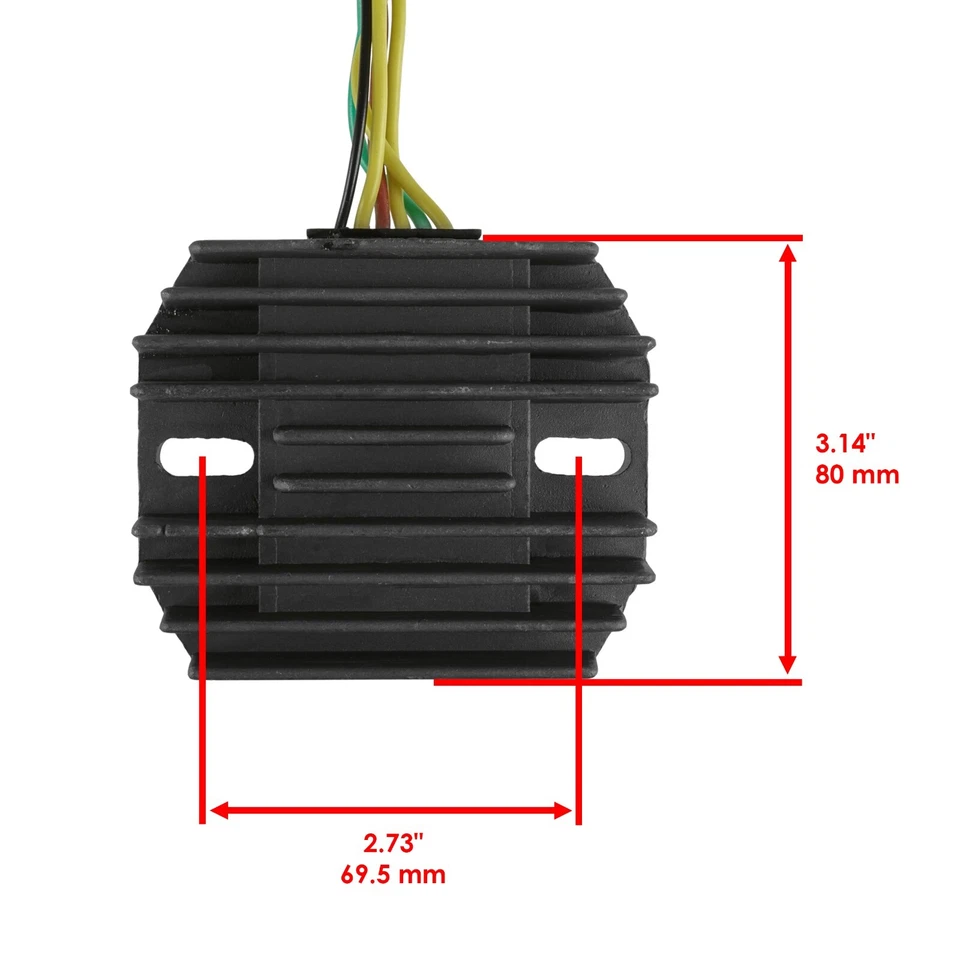 Regulador y junta de estator para Kawasaki Vulcan 1600 Classic VN1600 2003-2008 Foto 3 de 4