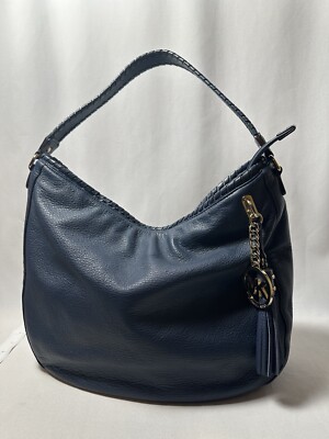 Michael Michael Kors Leather Tassel Hobo w/Tags - Grey Hobos  Michael kors tassel hobo main image 2