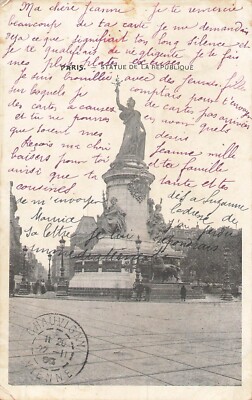 75 PARIS STATUE REPUBLIC - 87083