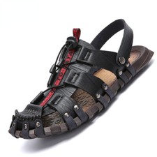 Summer Men's Sandals Roman Mesh Outdoor Sneakers Beach Slippers Hiking Shoes