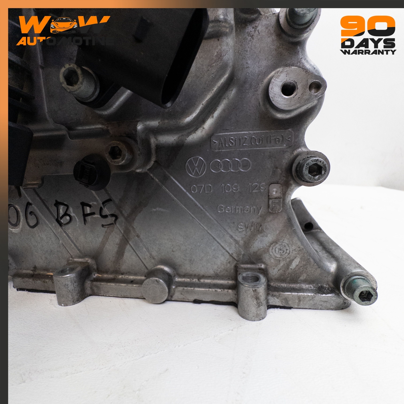 04-13 BENTLEY CONTINENTAL FLYING SPUR 6.0L W12 LEFT ENGINE CYLINDER HEAD OEM