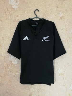 All Blacks New Zealand 2005 2006 rugby home shirt jersey Adidas - Main Image