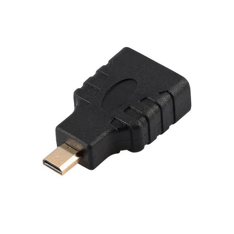HDMI Female to Micro HDMI Male Converter Adapter Connector HD TV DVD Camera - Image 2 of 4