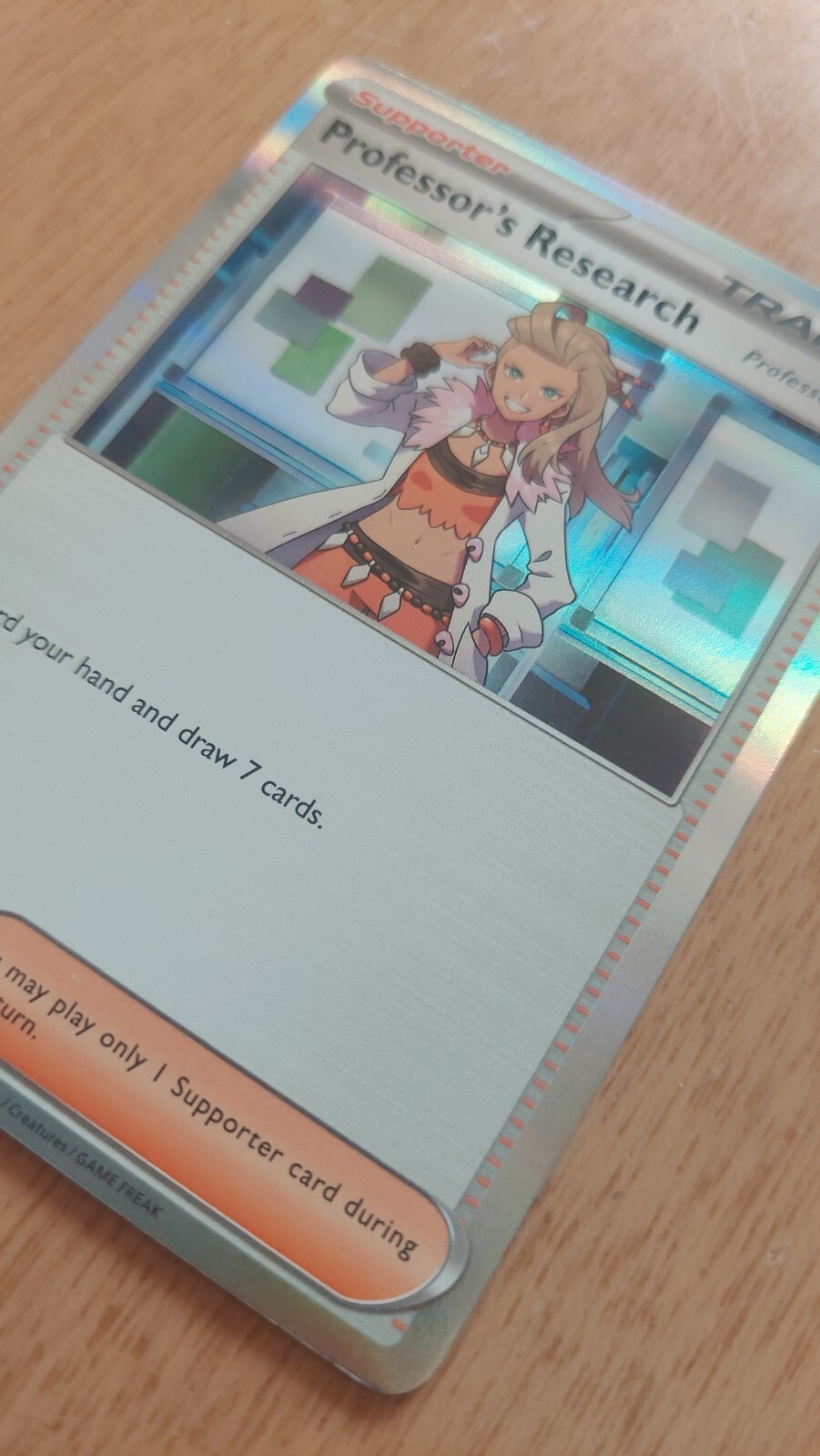 Professor's Research (87/91) Holographic Pokemon Card