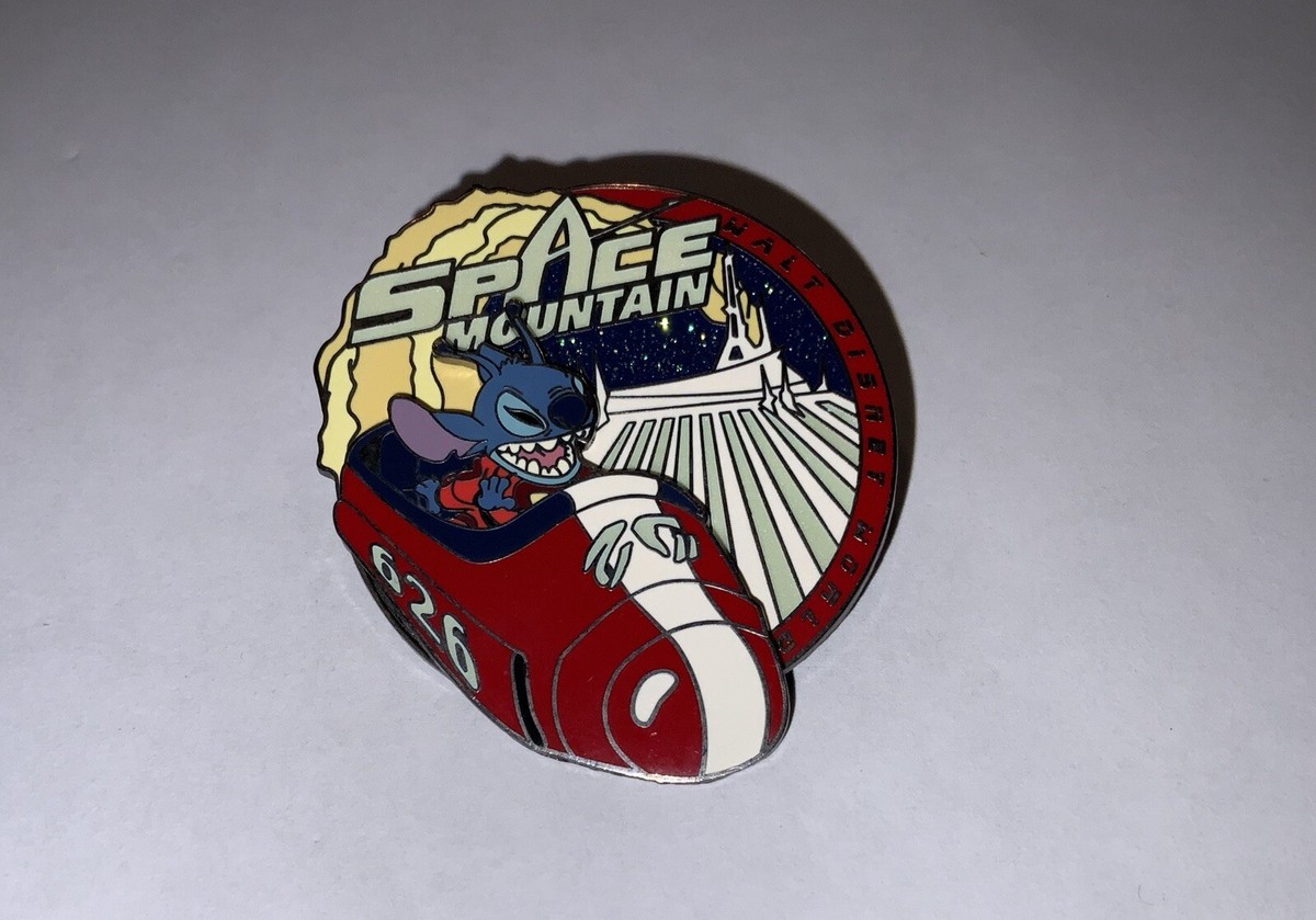2008 Walt Disney World Trading Pin Stitch Space Mountain | eBay