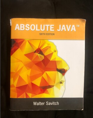 Absolute Java by Kenrick Mock and Walter Savitch (2015, Trade Paperback)