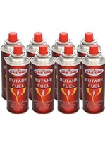 GasOne - Butane Fuel Canister for Camping Stoves, 8 packs Butane Canister 8 oz