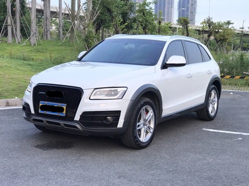 Full Black Front Bumper Grille for Audi Q5 SQ5 2013-2018 Update to RSQ5 - Picture 4 of 7