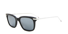 Thom Browne Sunglasses Navy Blue Frame Silver Mirror Lens TB-701-H-T-NVY-SLV 53