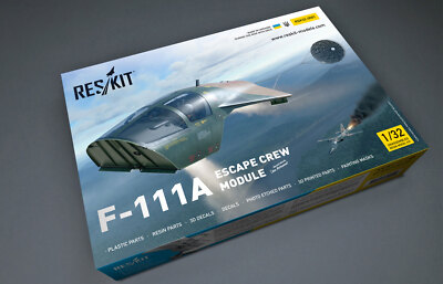 Reskit 1/32 F-111A Escape Pod (Crew Module) Resin kit
