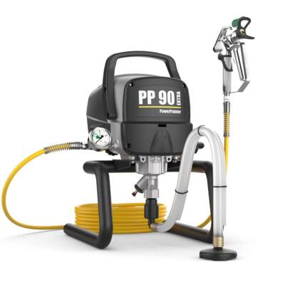 WAGNER HEA PowerPainter 90 Extra Airless Farbsprühgerät Gestell Kolbenpumpe