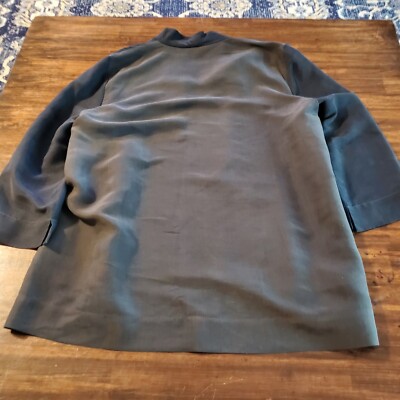 eileen fisher silk dupioni top