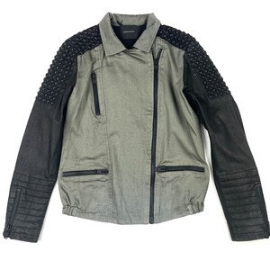 maison scotch leather jacket
