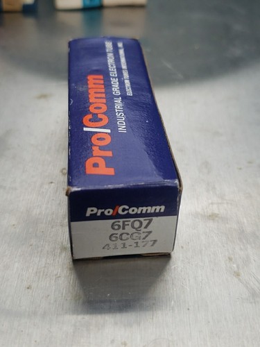 New PROCOMM 6FQ7/ 6CG7 Vacuum/Electron Tube NOS UNTESTED - Picture 6 of 7