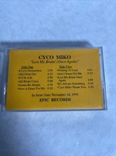 Cyco Miko- Lost My Brain (once Again) Promotional Cassette Tape Extremely Rare!