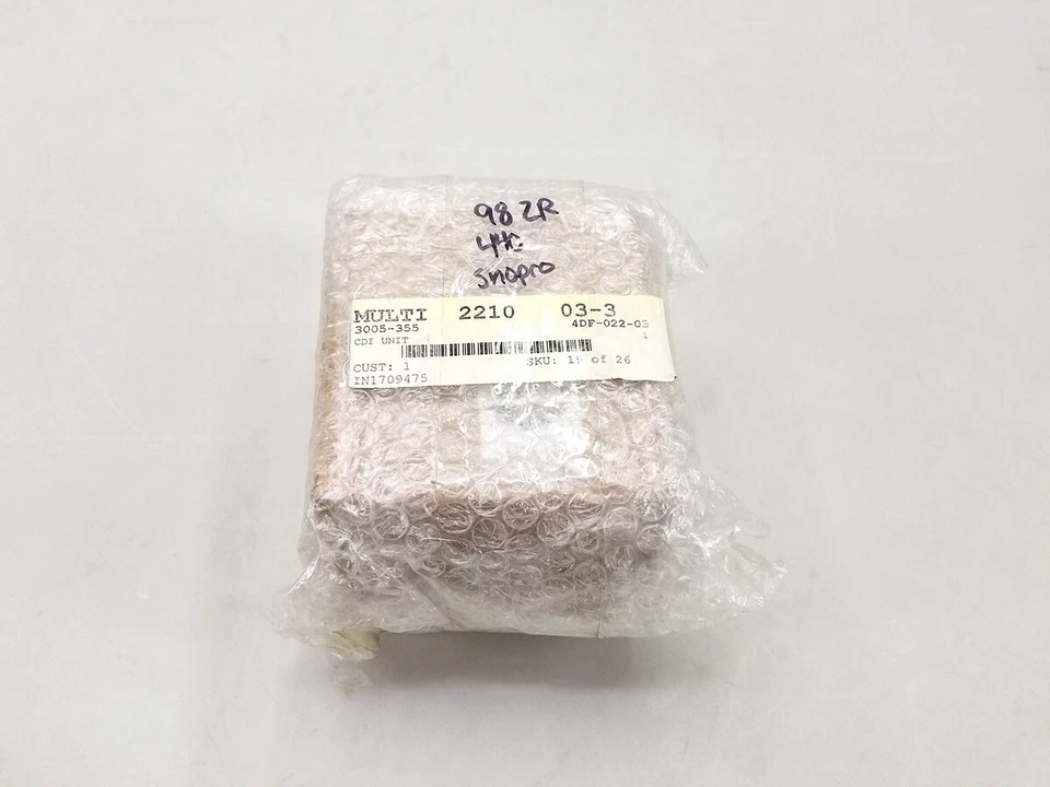 Arctic Cat * CDI UNIT 3005-355 * 98 ZR 440 SNO PRO - Image 3 of 3