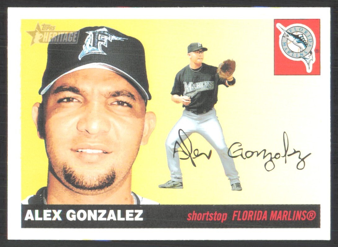 2004 Topps Heritage Alex Gonzalez #325 | eBay