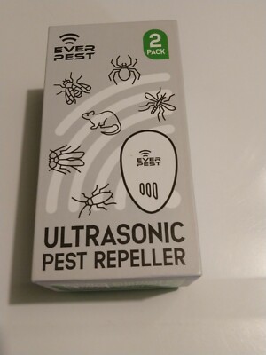Pest Control Ultrasonic Pest Control Eco-Friendly Electronic Repeller Indoor 2pk