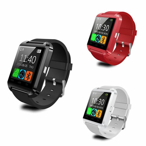 SMARTWATCH U8-101 OROLOGIO BLUETOOTH PER IOS ANDROID NERO BIANCO ROSSO DSI  | eBay