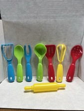 Pretend Play Utensil Set for Kids Make Believe Lot Of 8