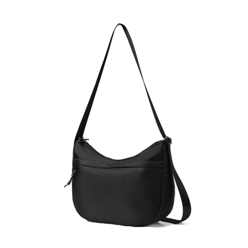 Verstellbarer Riemen Nylon Halbmond Tasche schwarz - Bild 4 von 7