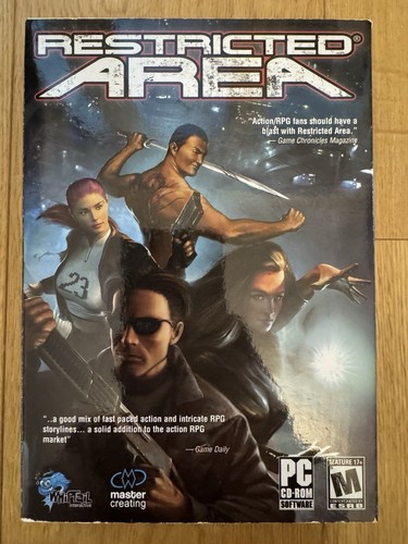Restricted Rp Restricted Area PC Action RPG (Master Creating, 2004) Small Box ...
