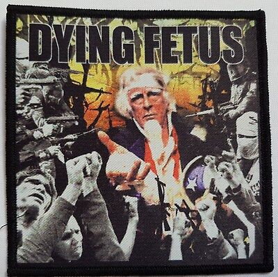 printed patch FREE SHIPPING Dying Fetus Destroy the Opposition