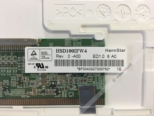 10.1 inch HSD100IFW4 A00 LED lcd screen for EEE PC 1000 1001HA 1005HA LCD Panel - Picture 3 of 5