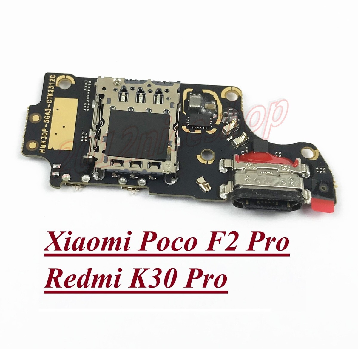 OEM USB Charging Port Mic Connector Jack Board For Redmi K30 4G 5G