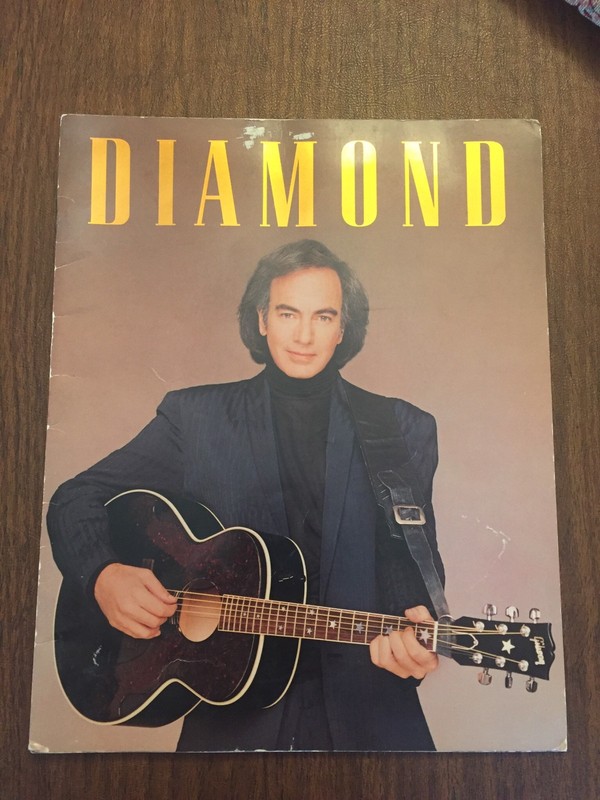 Vintage Neil Diamond Concert Souvenir Program 1989 Book