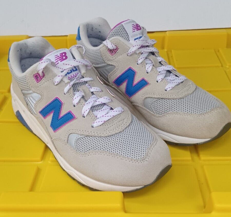 New Balance 580 Elite Edition Gray Blue Women's Size Athletic