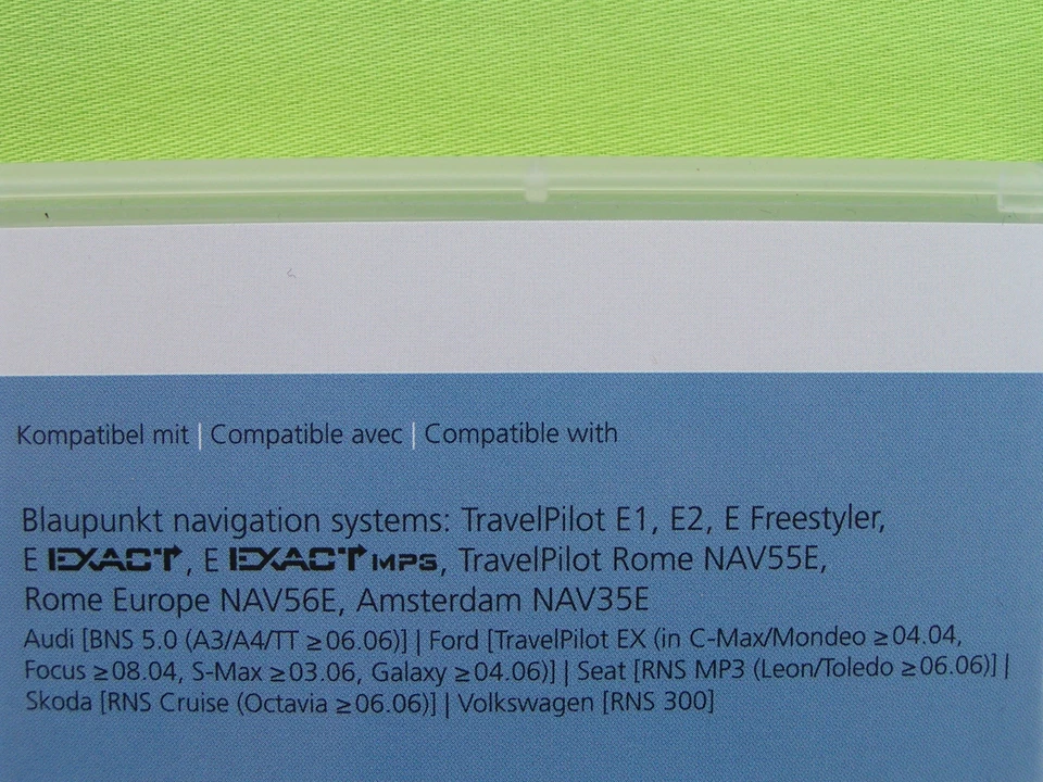 CD NAVIGATION EUROPA EX 2017 VW RNS 300 GOLF PASSAT EOS AUDI 5.0 FORD SKODA SEAT - Bild 2 von 2