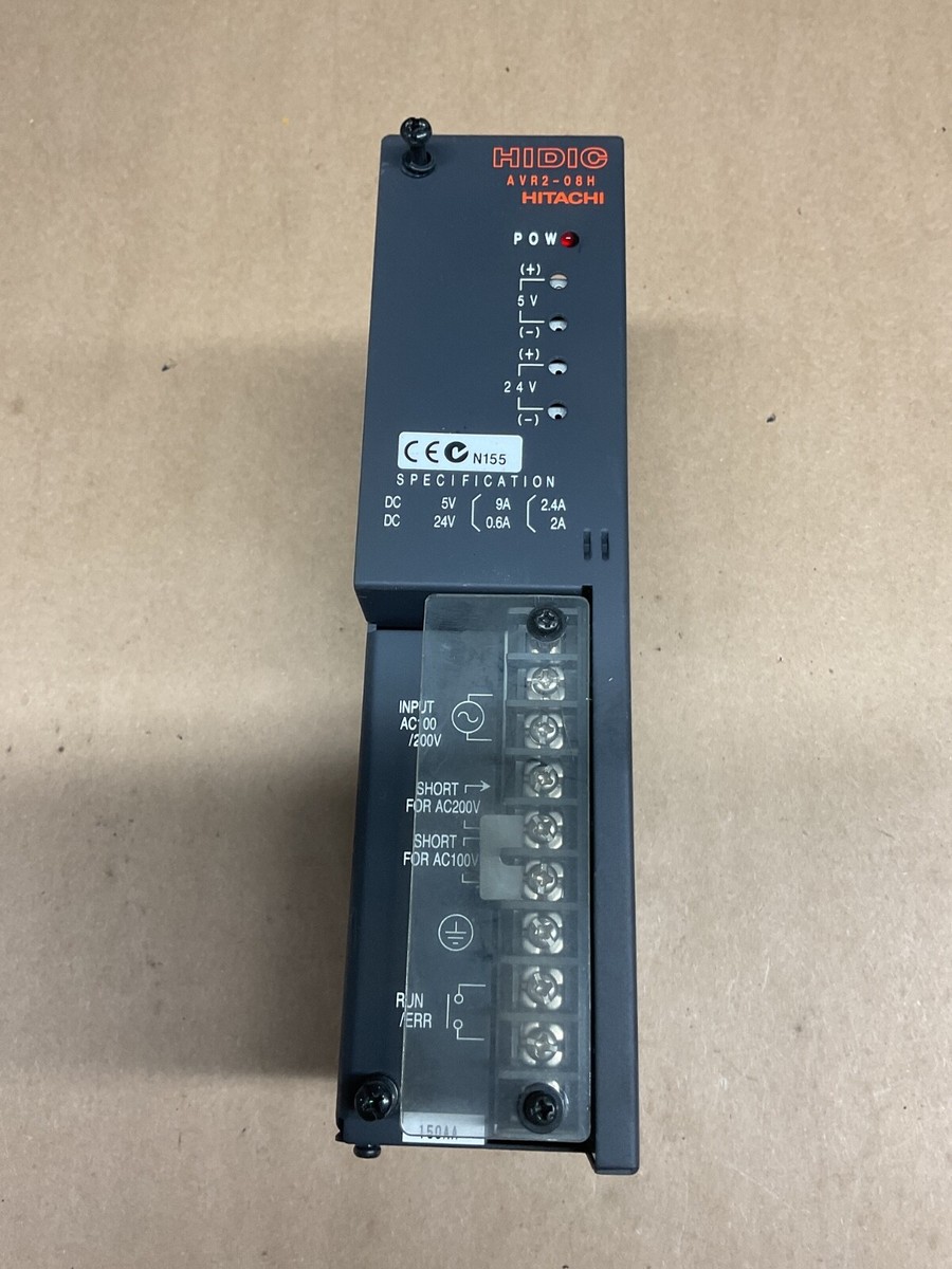 HITACHI HIDIC AVR2-08H 50AA POWER SUPPLY H-SERIES #4008PT138 | eBay