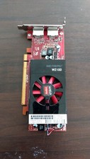AMD FirePro W2100 2GB GDDR3 Graphics Card LOW PROFILE bracket 2x DisplayPort