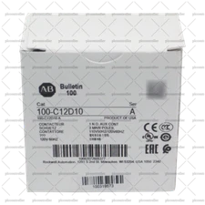 New 100-C12D10 Allen Bradley 100-C IEC Contactor Screw Terminals Line Side