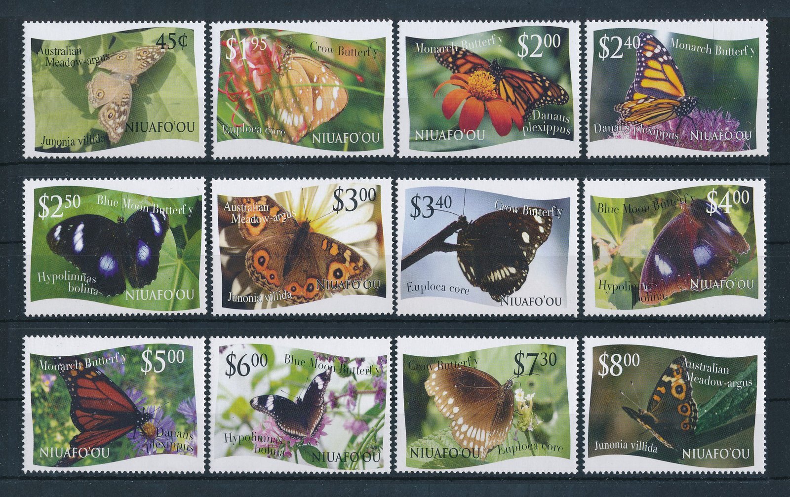 [119460] Niuafo'ou Tonga 2012 Insects butterflies schmetterlingen MNH ...