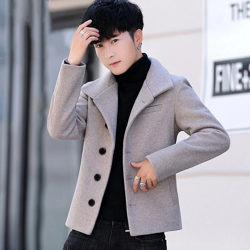 Korean peacoat clearance