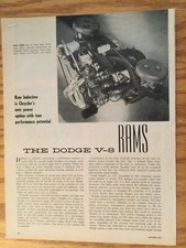 Dodgeart58 Article Engine The Dodge V-8 Rams Ram Induction Nov 1959 2 Page