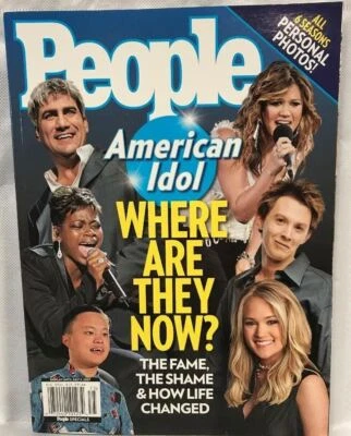People Magazine Carrie Underwood Kelly Clarkson 2007 American Idol Where R They - Image 1 of 3