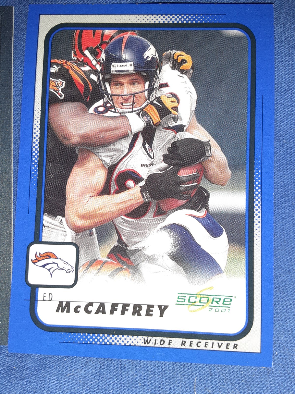 2001 Score - Ed McCaffrey #61