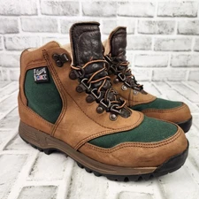 Vtg 1990 Danner Cross Hiker GTX Women's Sz 8.5 Brown Leather Trail Boots US Made