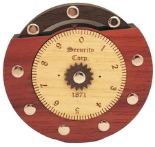 Lock 64 - Wooden Brain Teaser Puzzle