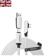 Image of 16FT Oculus/Meta Quest Link Cable with USB Adapter - Smooth VR Gaming Experience