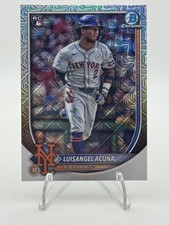 2025 Bowman - Luisangel Acuna #83 Chrome Mojo Refractor (RC)